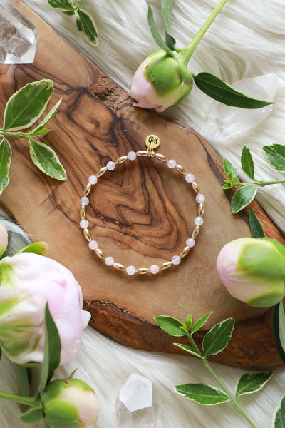 Divine Morganite Gemstone Bracelet