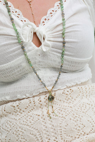 Verdant Moon Mala