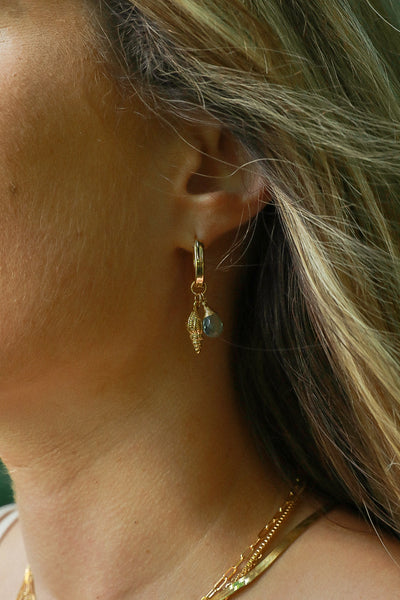 Mermaid Hoops Earrings