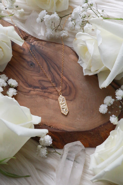 Serpent Rising Gold Necklace