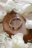 Tahitian Dreams Golden Beaded Bracelet