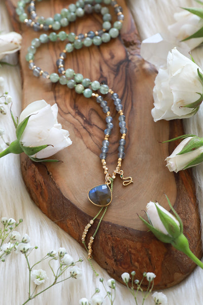 Verdant Moon Mala