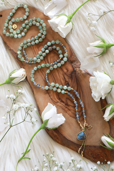 Verdant Moon Mala